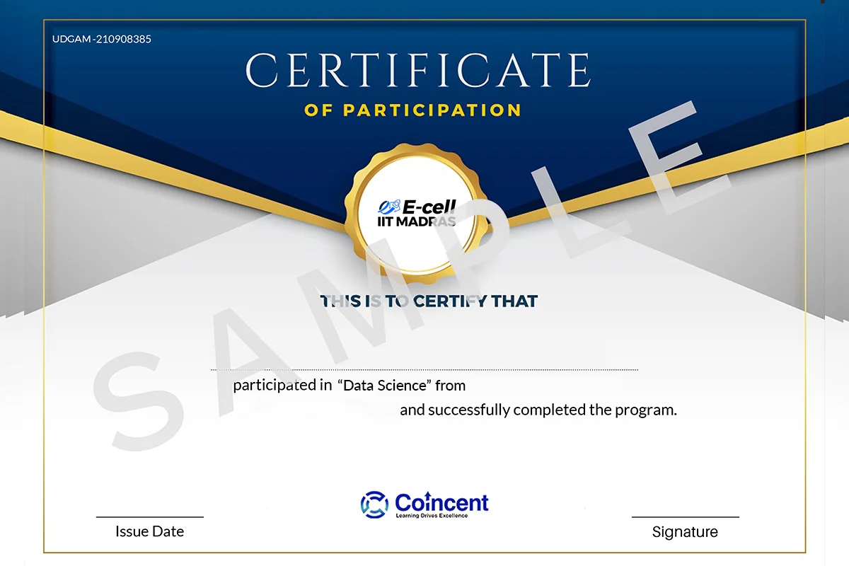 Participation Certificate