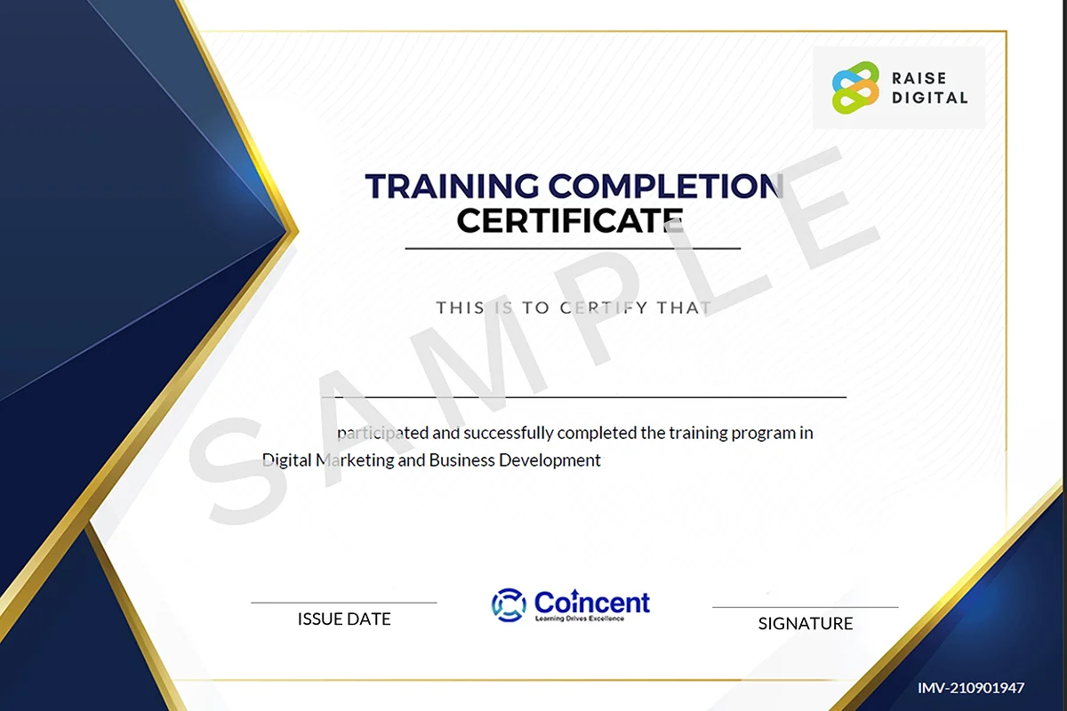 Training completion