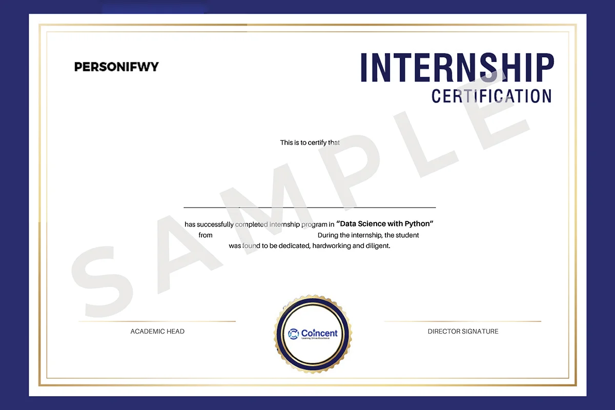Internship Certificate