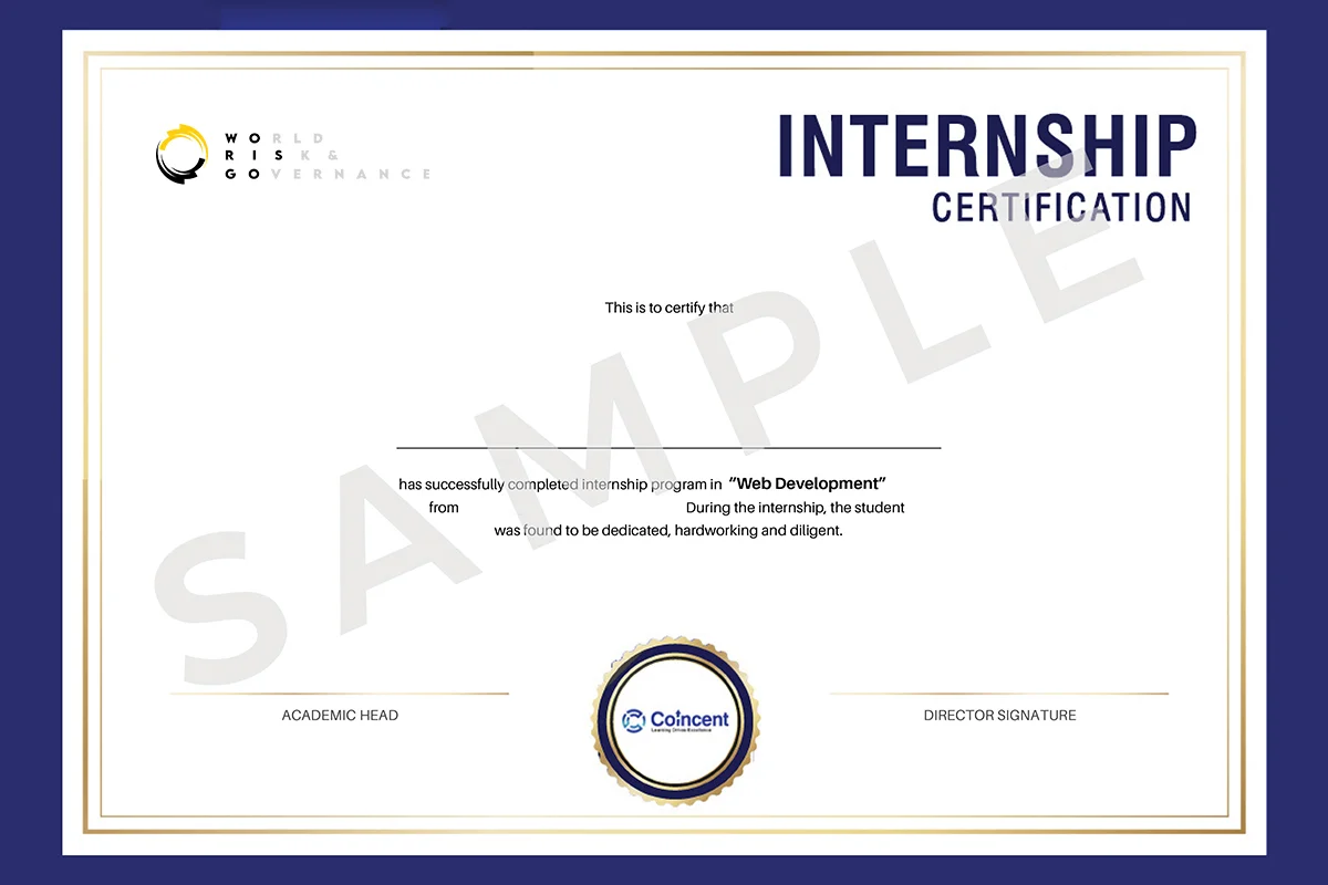 Internship Certificate