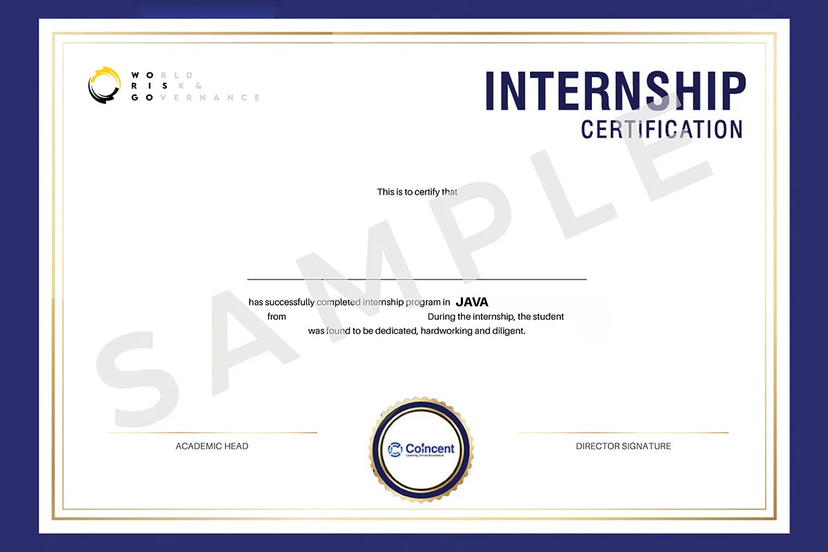 Internship Certificate