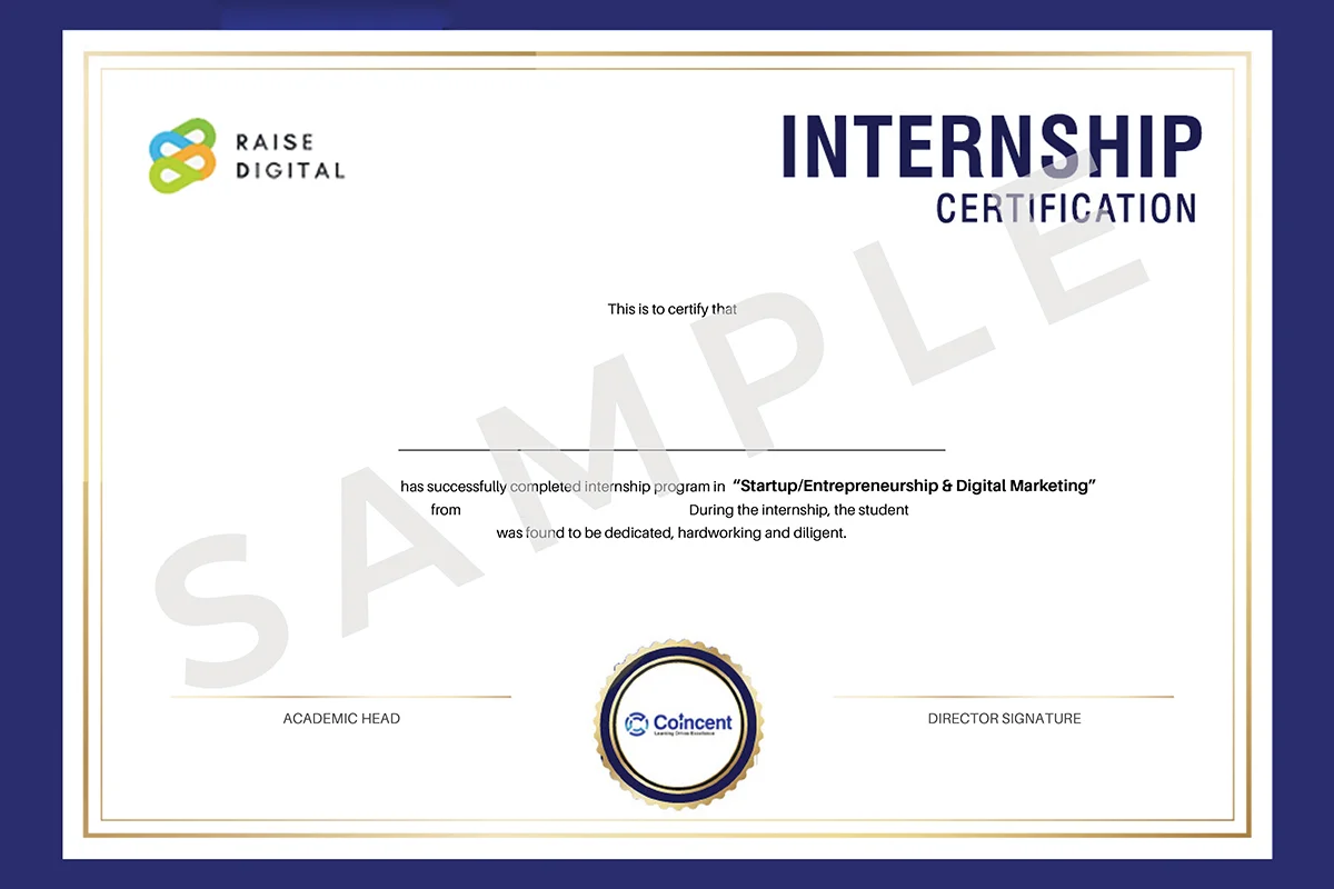 Internship Certificate